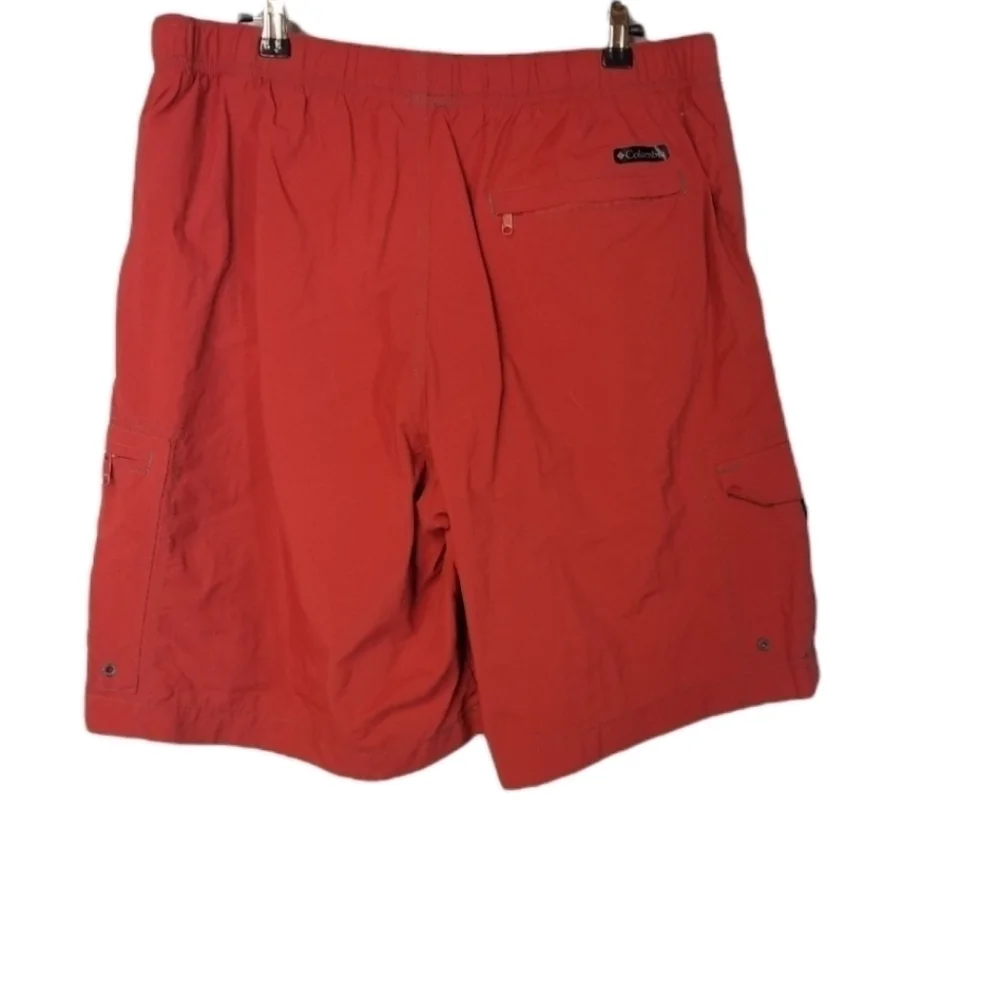 Columbia brick red swim shorts trunks